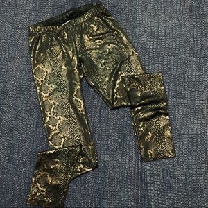 Jessica Simpson Metallic Leggings